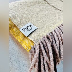 Røros Tweed Norwegian Wool Throw Blanket | Plaid | Design Within Reach